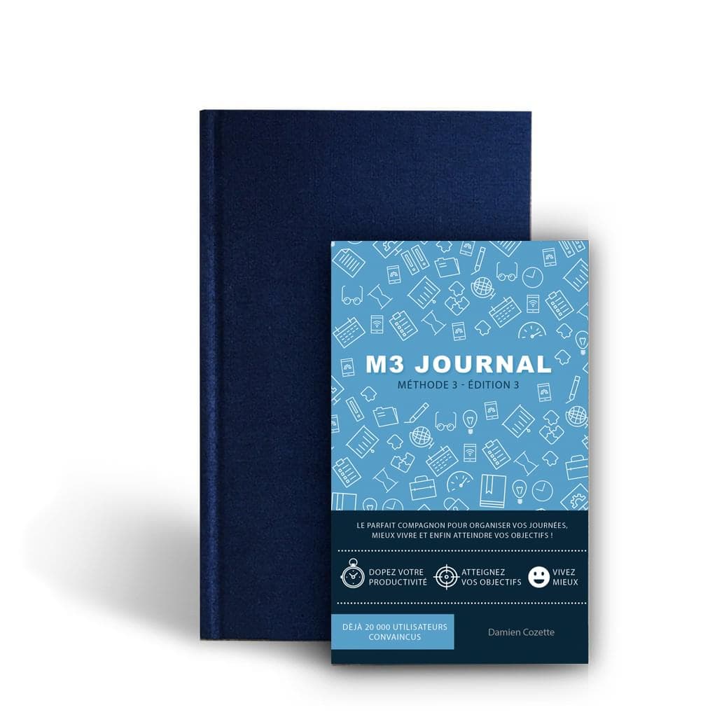 M3 Journal : un outil anti-procrastination pour entreprendre tout ce que vous souhaitez