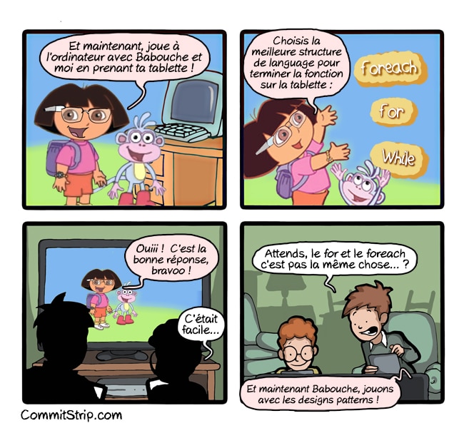 CommitStrip Dora la codeuse