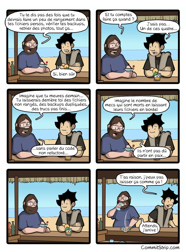 CommitStrip dette technique