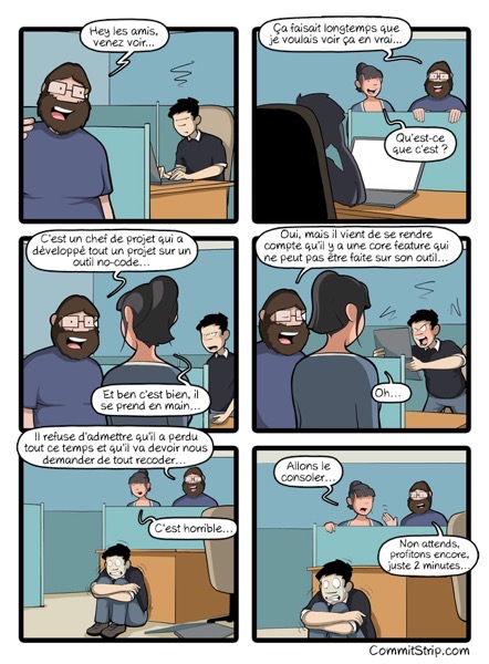 Commitstrip No Code