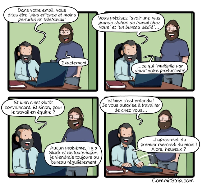 Commitstrip teletravail