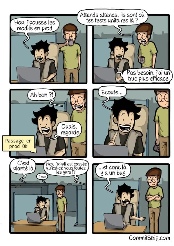 CommitStrip tests unitaires