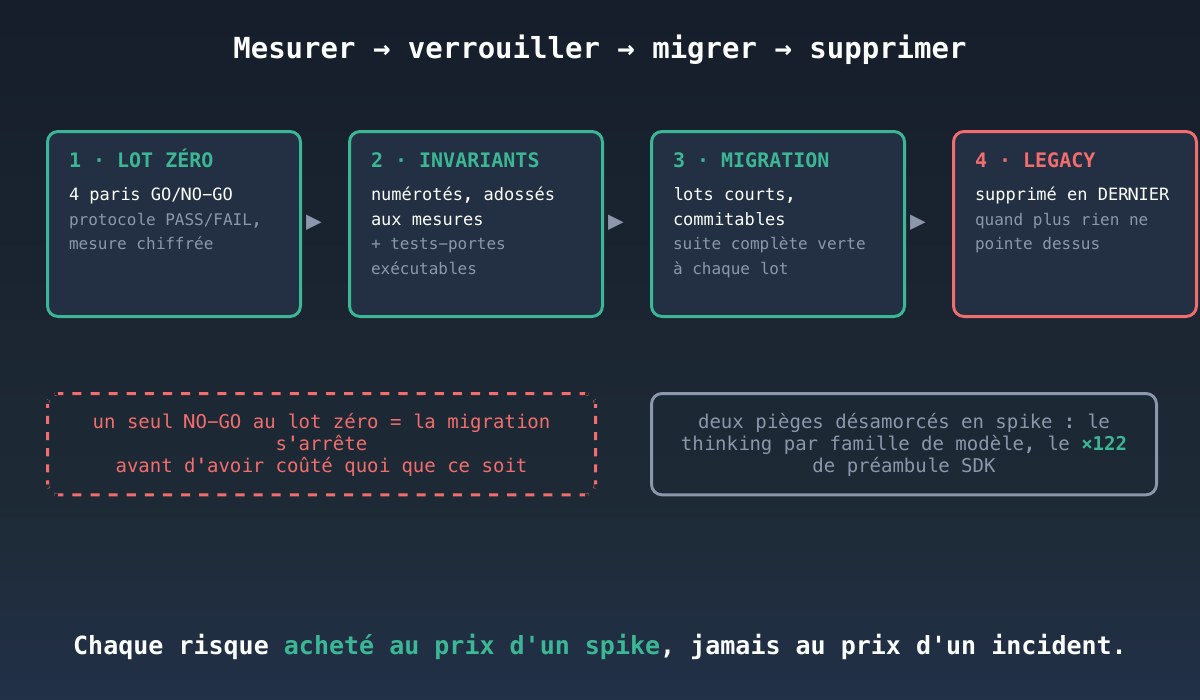 Le lot zéro : quatre paris mesurés avant la première ligne